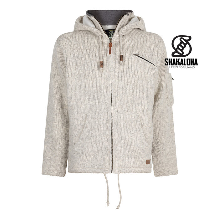 Shakaloha Crafter Premium gebreid wollen heren vest