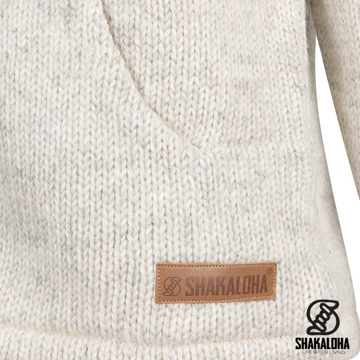 Shakaloha Gilet en laine tricotée Crafter Premium pour homme