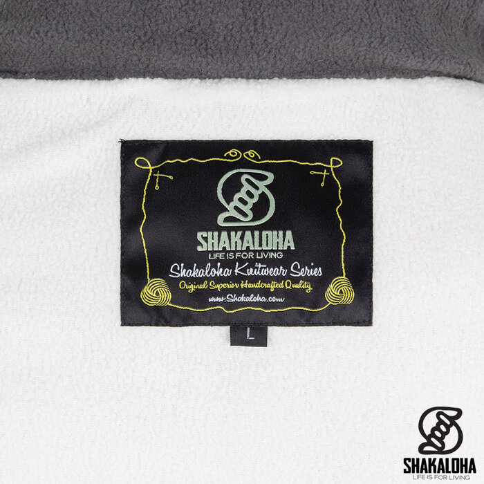 Shakaloha Crafter Premium gebreid wollen heren vest