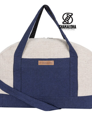 Shakaloha Bolsa transportadora azul beige