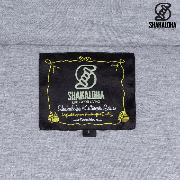 Shakaloha M Maruni Beige Strickjacke mit Knöpfen