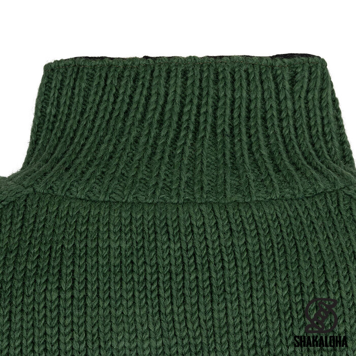 Shakaloha M Maruni Forrest Green Strickjacke mit Knöpfen