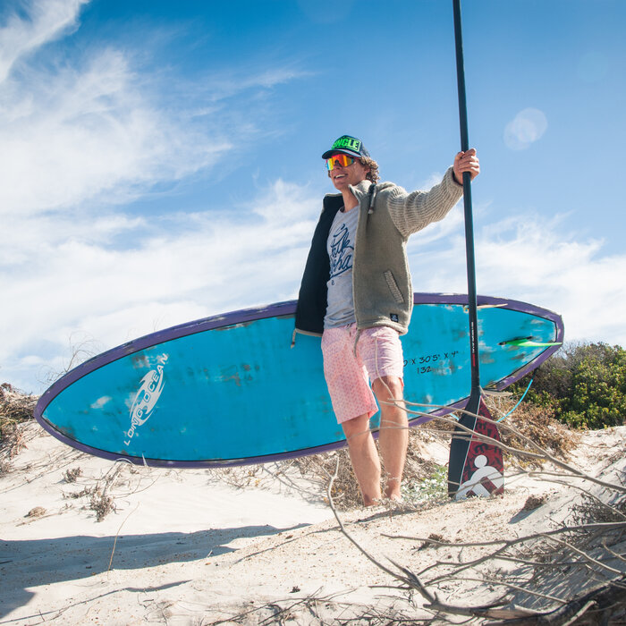 Shakaloha Gilet en laine tricotée Shakaloha Finn Grey avec doublure polaire et capuche amovible - Homme/Uni - Fait main au Népal à partir de laine de mouton