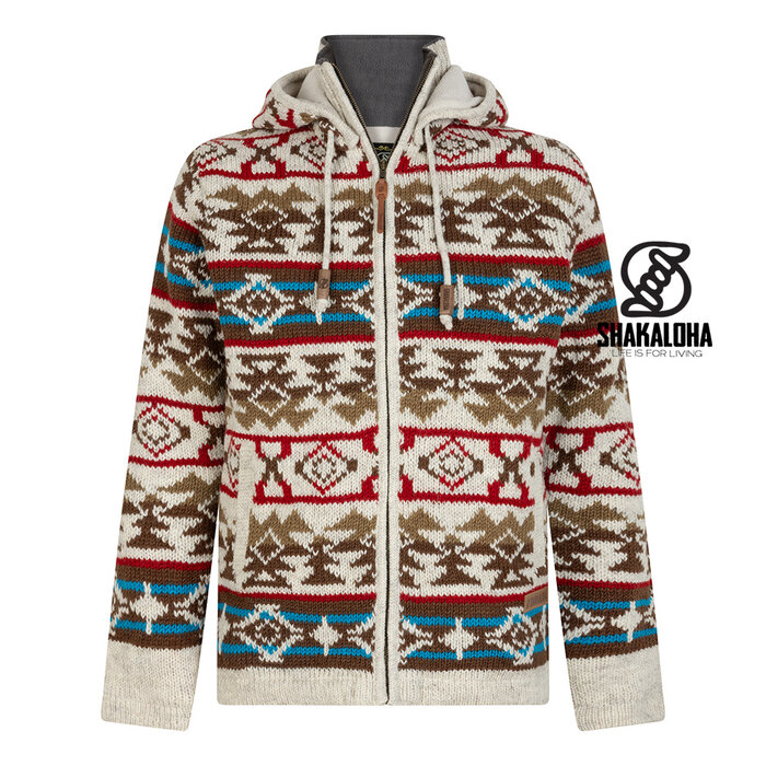 Shakaloha M Buxton Multi Wool Coat Men