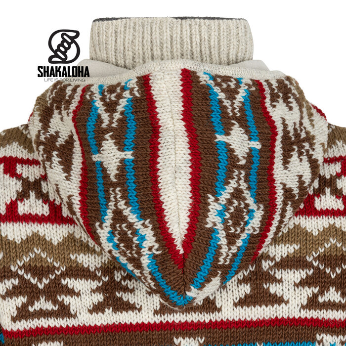 Shakaloha M Buxton Multi Wool Coat Men