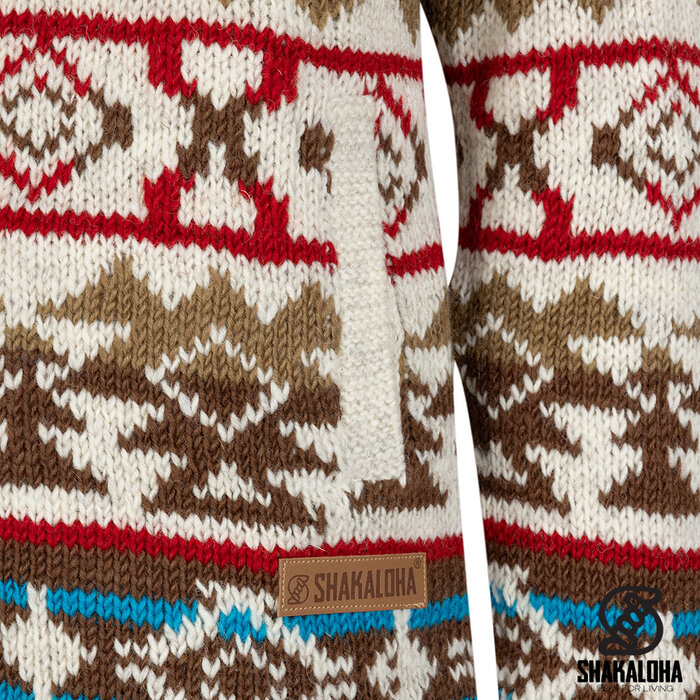 Shakaloha Manteau en laine multicolore M Buxton pour homme