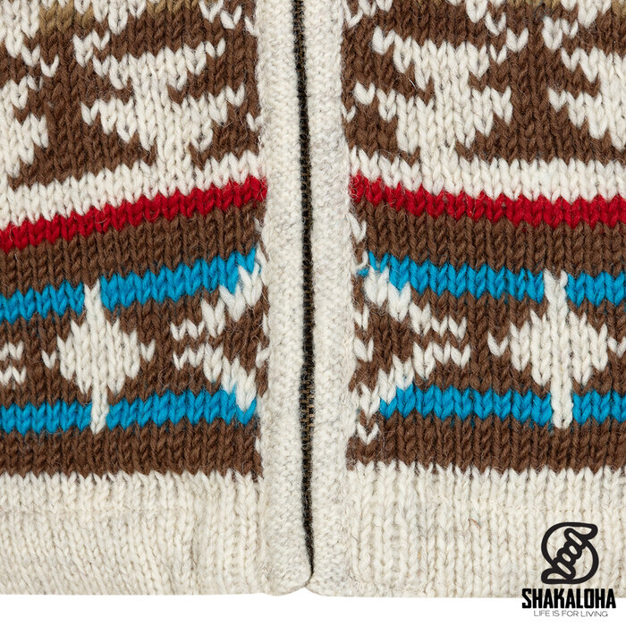 Shakaloha Manteau en laine multicolore M Buxton pour homme