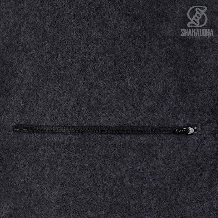 Shakaloha Manteau en laine Bavarian ChocoNavy pour homme avec doublure