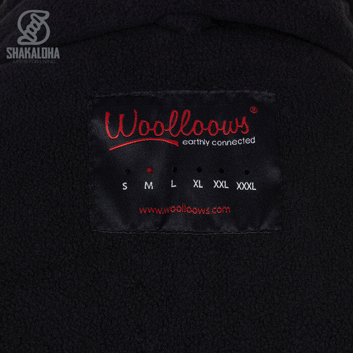 Shakaloha M Summit ZH – Chaleco de lana para hombre con forro polar, cremallera YKK, canesú acolchado en los hombros y bolsillo en el pecho (antracita/negro)