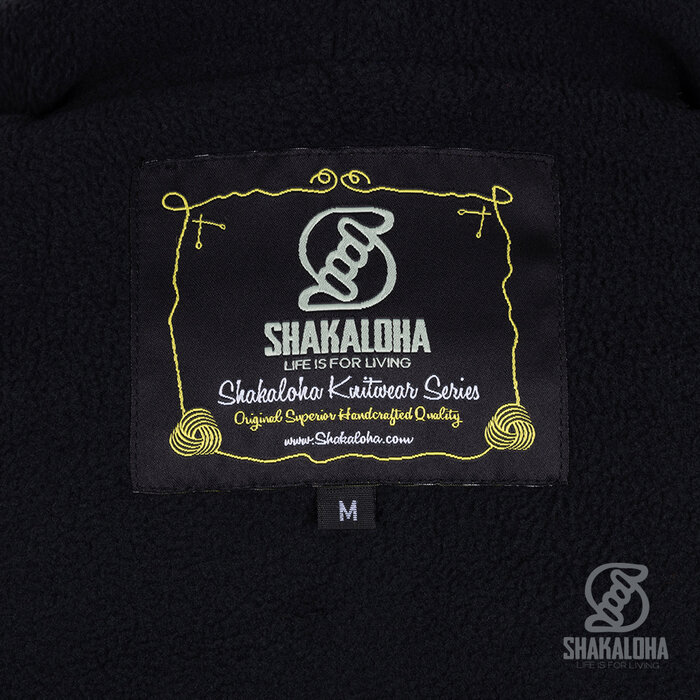 Shakaloha W Itaka CaramelAntra – knitted women's wool jacket with fleece lining, YKK front zip, quilted shoulder yoke, chest pocket, 2 hand pockets, regular fit.