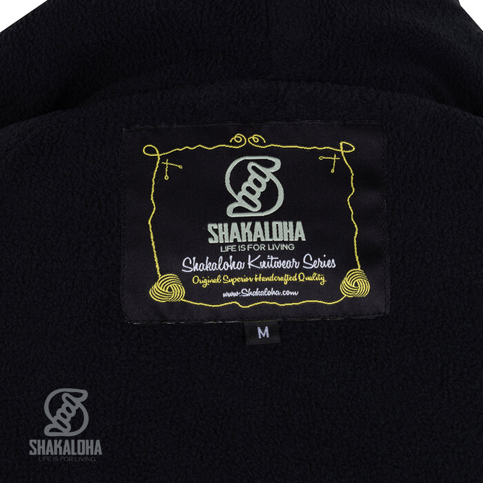 Shakaloha W Itaka GreyAntra – knitted women's wool jacket with fleece lining, YKK front zip, quilted shoulder yoke, chest pocket, 2 hand pockets, regular fit.