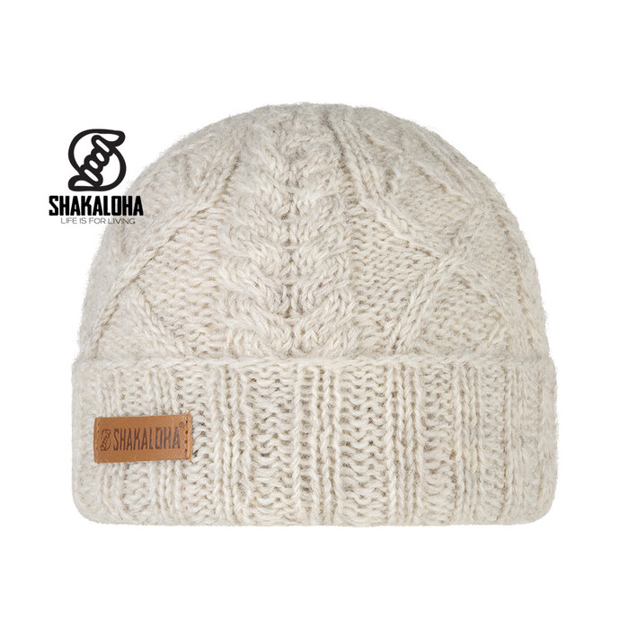 Shakaloha Gorro de lana Loader Beanie beige