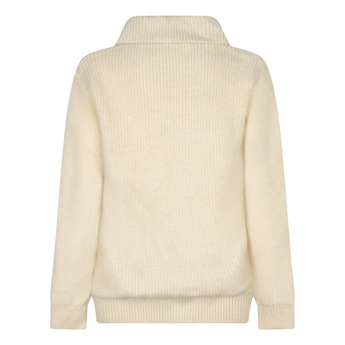 Shakaloha Wollen Vest Knopen Man Macq Cream