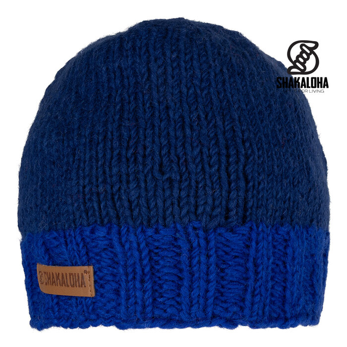 Shakaloha Gorro de lana de punto Boost Beanie azul
