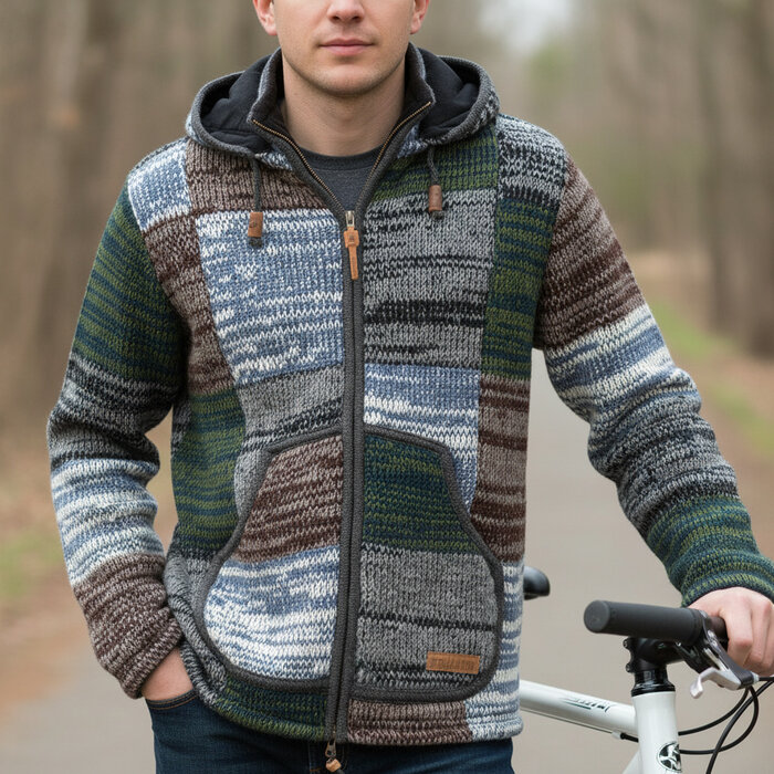 Shakaloha Heren Vest Gebreid M Patch ZH MasterFade