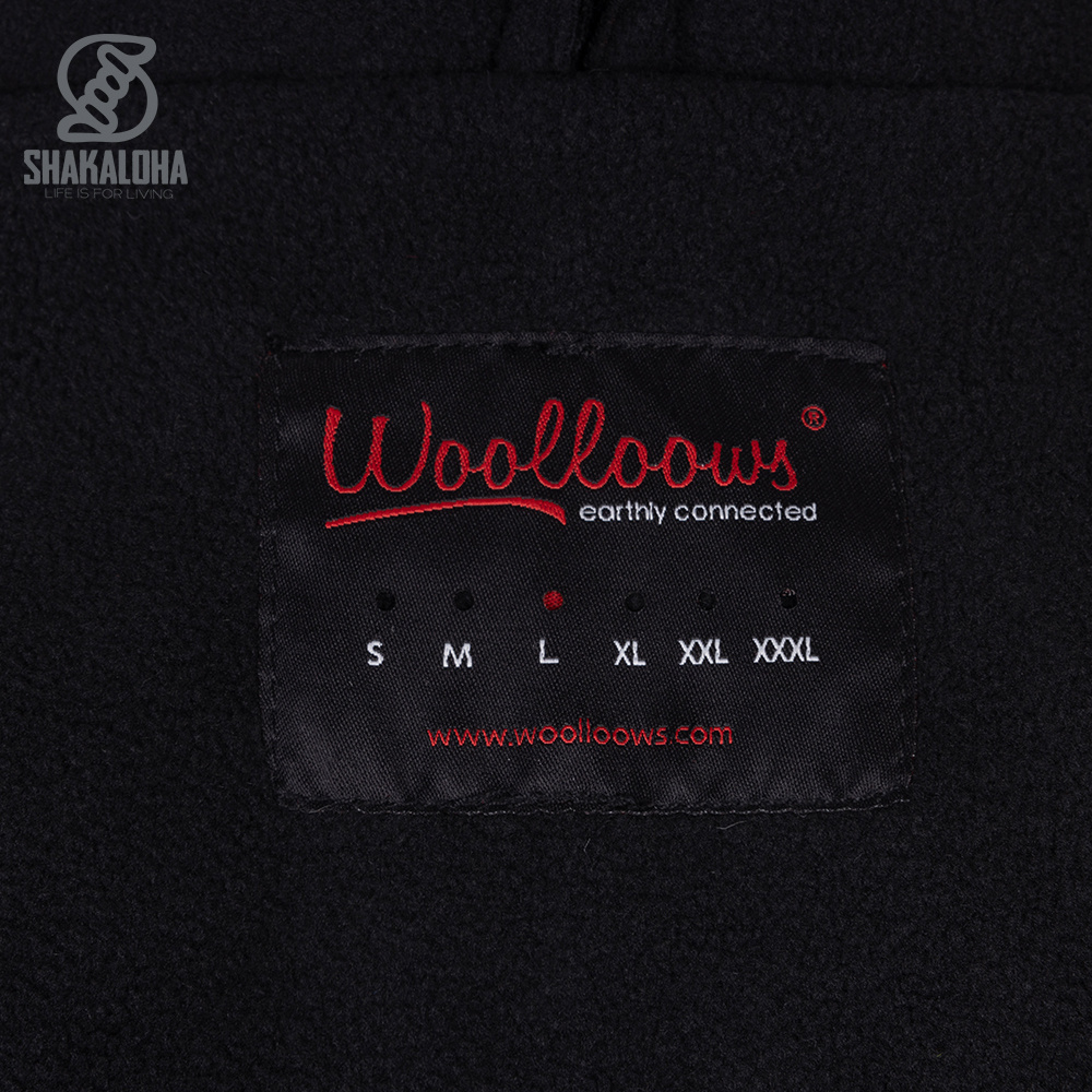 Shakaloha Shakaloha M Trail Wollen Vest BeigeBlauw met Nylon Borstpaneel