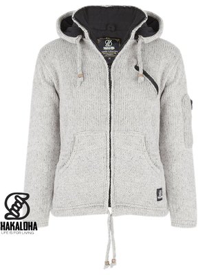 Shakaloha Capucha Crush Ziphood gris