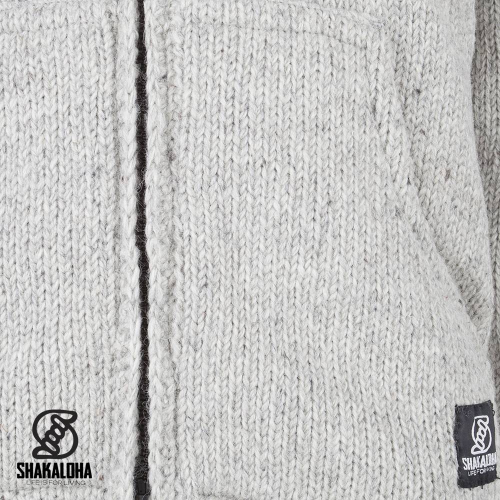 Warm heren tijdloos gebreid vest met voering van vlies - SHAKALOHA M
