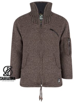 Shakaloha Collier Crush Marron foncé