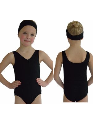 Dansgirl Kinder Balletpakje hemdmodel zwart