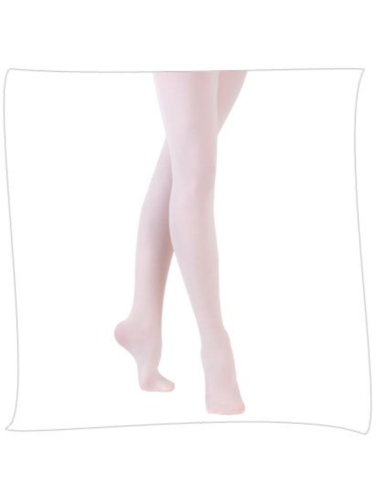 Sansha Balletpanty met voet licht roze dames