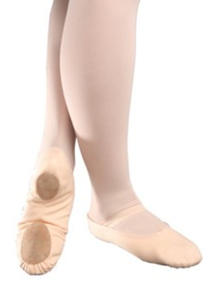 Canvas balletschoenen met splitzool roze maat 40 - 4DANCING