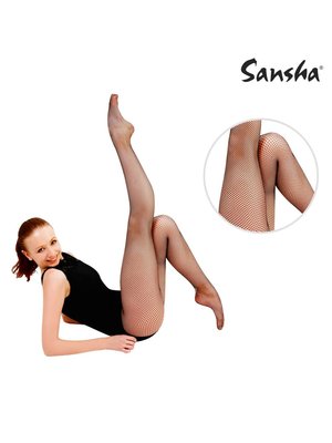 bladerdeeg Sortie In de meeste gevallen Balletpanty balletmaillot fishnet panty Sansha - 4DANCING