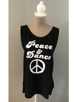 Skazz Danstop Peace en Dance Zwart 116 t/m 128