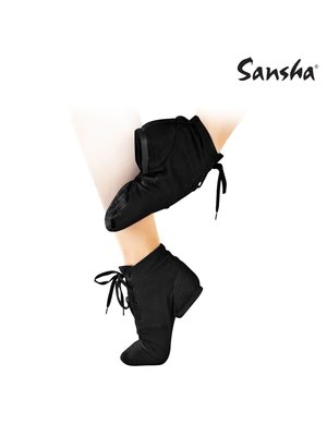 Sansha Jazz boot canvas soho jazzschoen