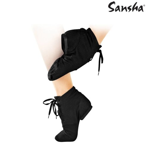 Sansha Jazz boot canvas soho jazzschoen