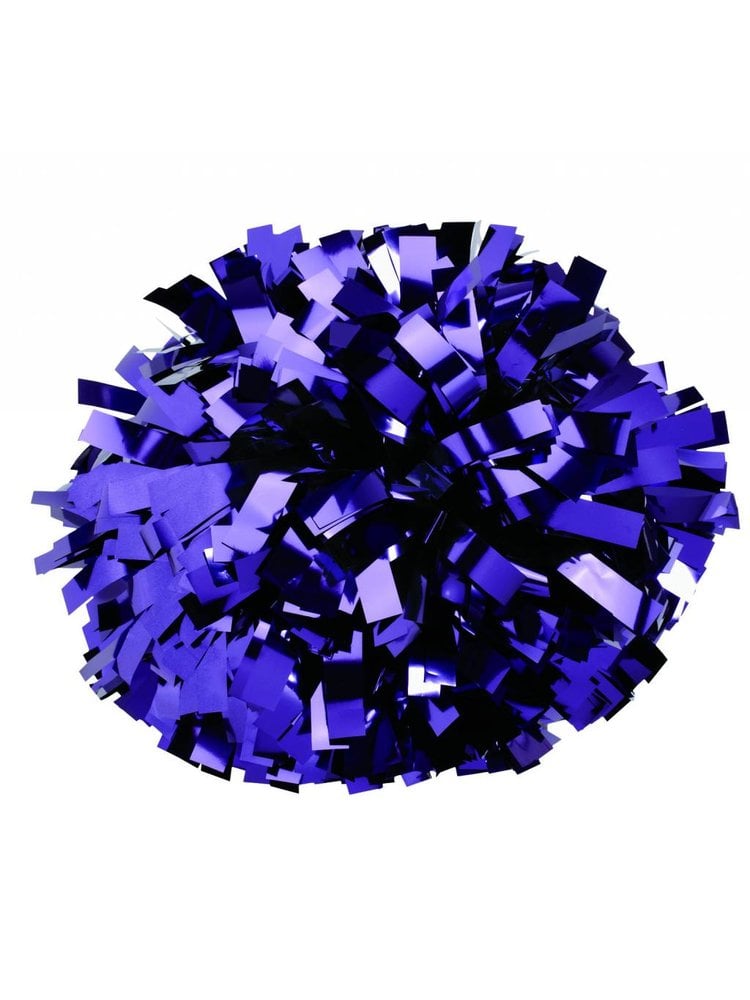 Cheerleader poms (set van 2) Metallic