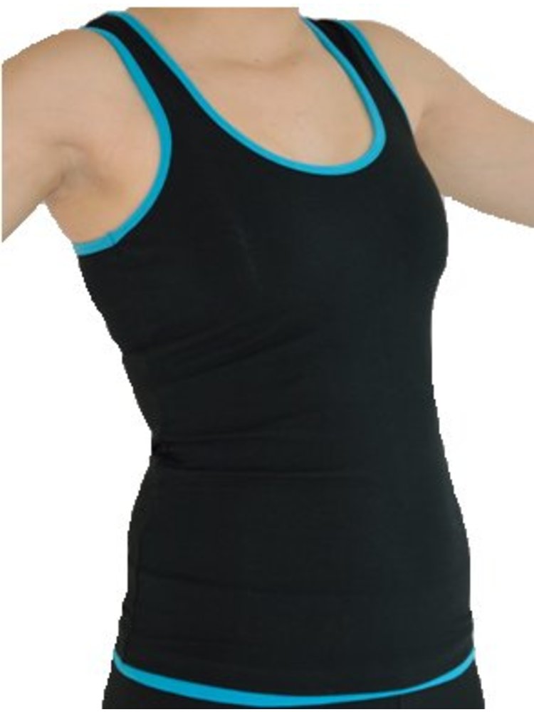 Dansgirl Dans tank top river blue maat XXL