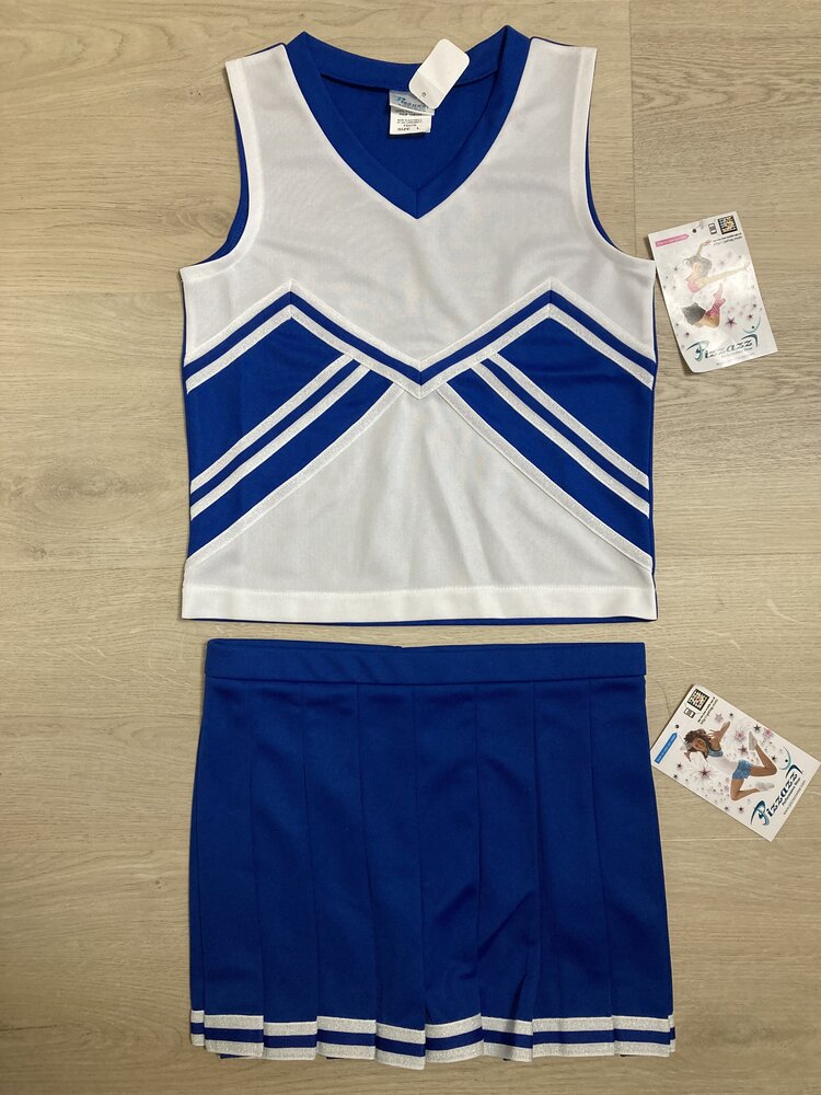 Pizzazz Cheerleading uniform top + rok