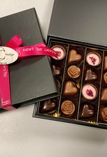 Gift box with 16 chocolates