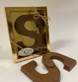 Milk chocolate letter sugar free