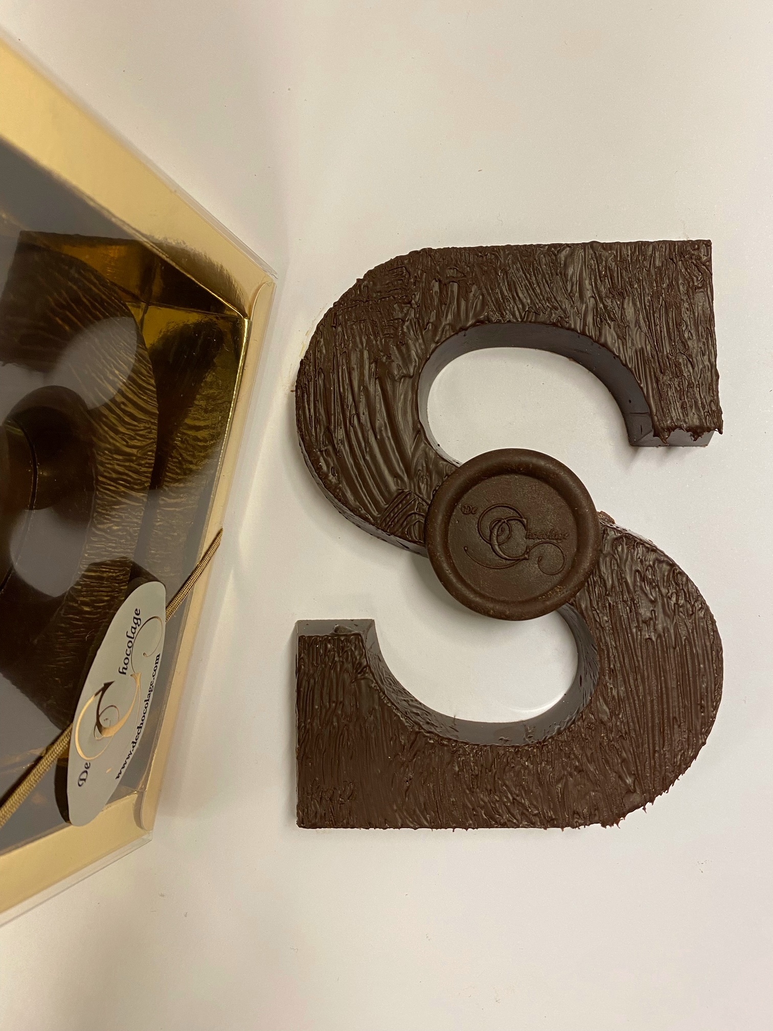 Chocoladeletter puur suikervrij