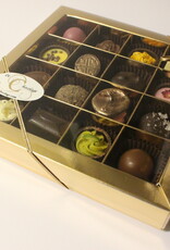 Golden Window box 16 bonbons