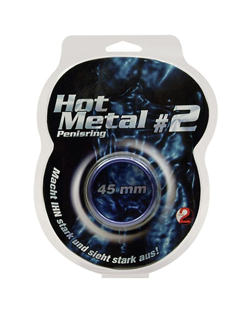 Hot Metal Ring Blue 45 MM (4,5 cm)