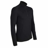 Icebreaker | 200 Oasis | Thermoshirt met rits voor mannen - 100% merinowol