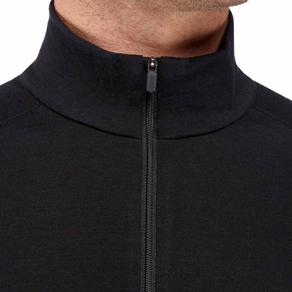 Icebreaker | 200 Oasis | Thermoshirt met rits voor mannen - 100% merinowol