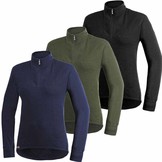Woolpower 400 dames thermoshirt met rits