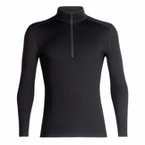 Icebreaker | 260 | Thermoshirt met zip voor mannen- 100% MERINO
