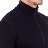 Icebreaker | 260 | Thermoshirt met zip voor mannen- 100% MERINO