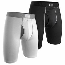 2UNDR heren boxershort met lange pijpen.