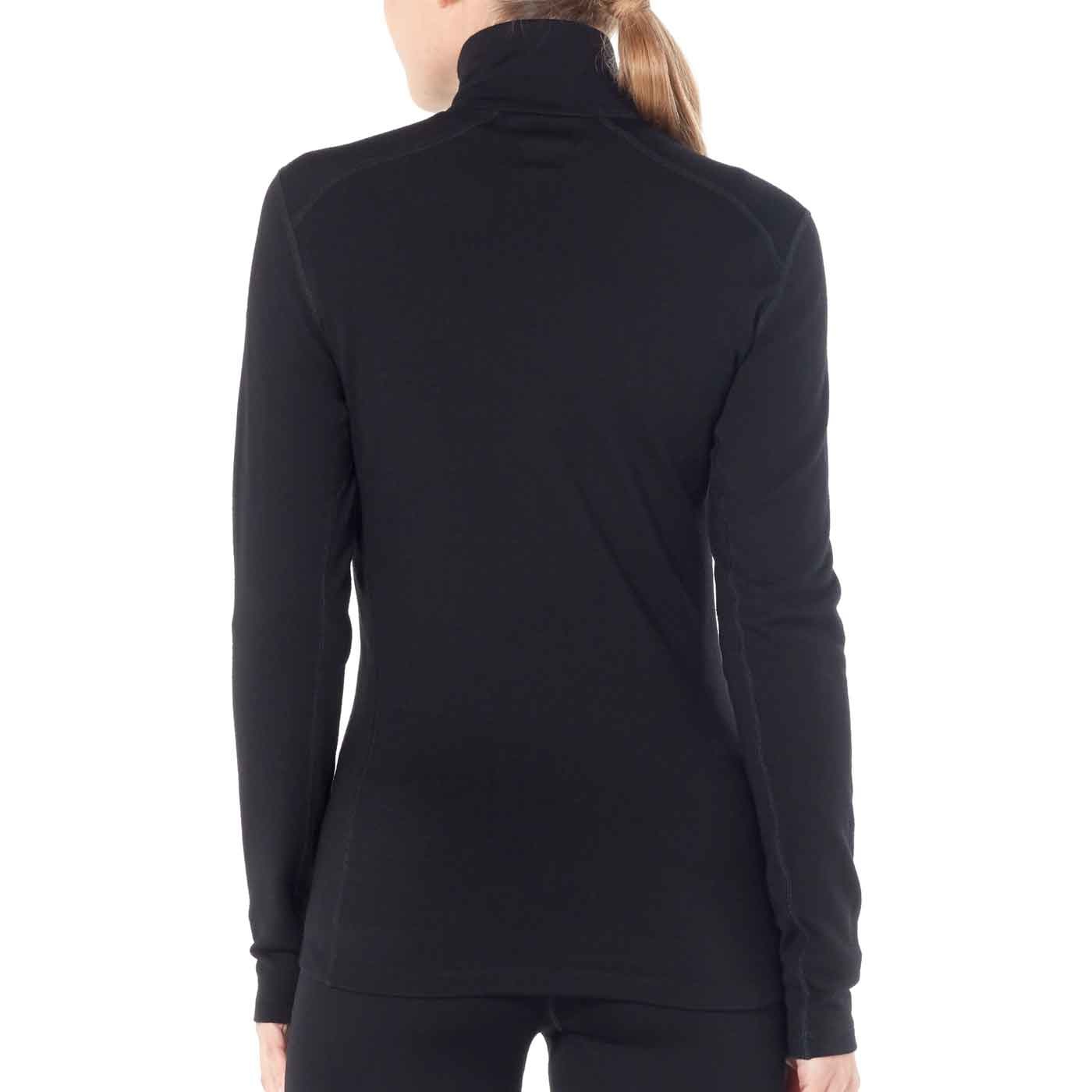 Bodyfit 260 Tech Top dames thermoshirt van merino wol met rits