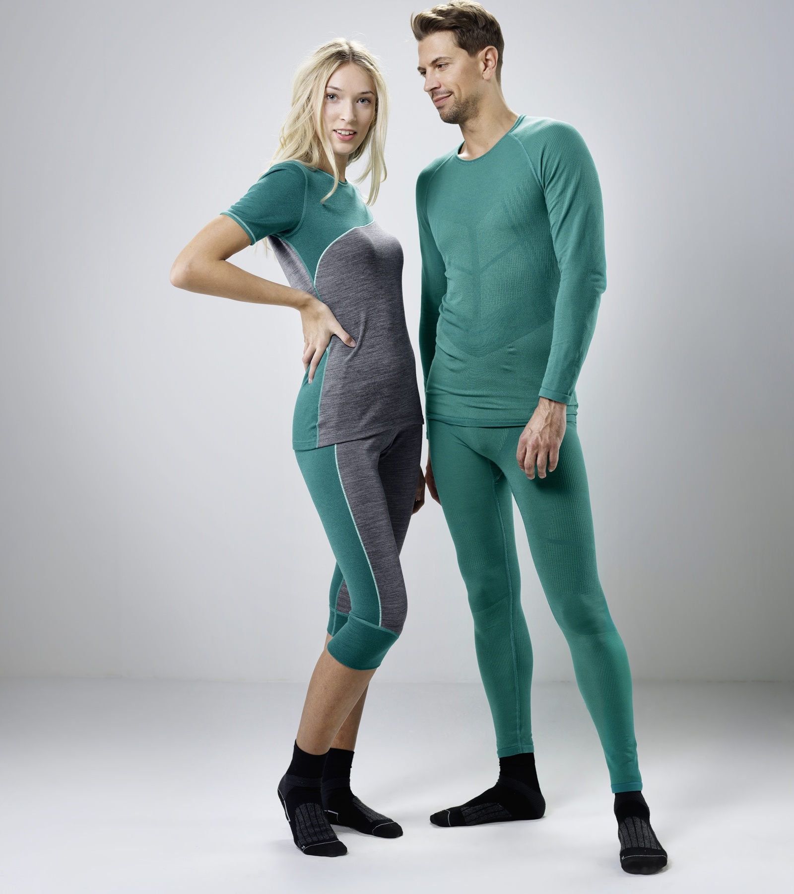 Transtex Warm Hybrid heren thermoshirt lange mouwen