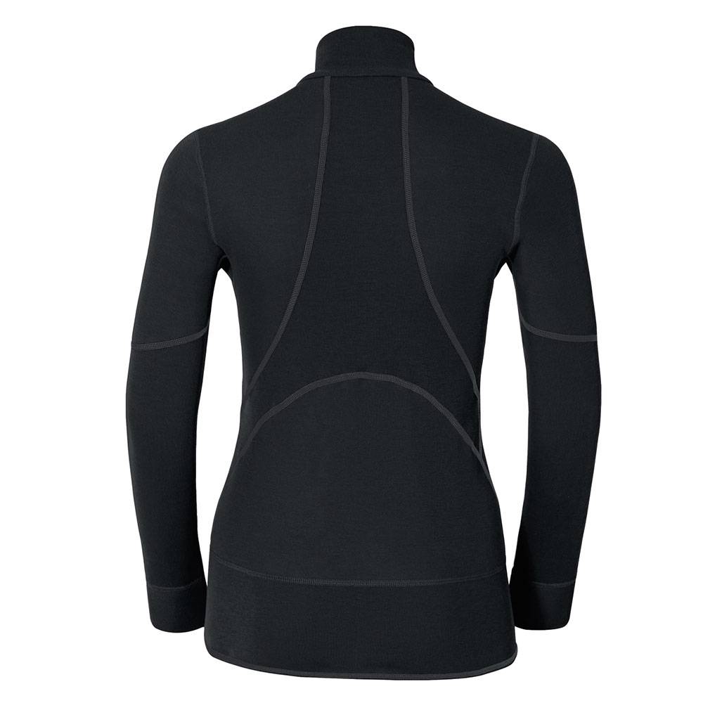 Extra Warm dames thermoshirt met kol en rits