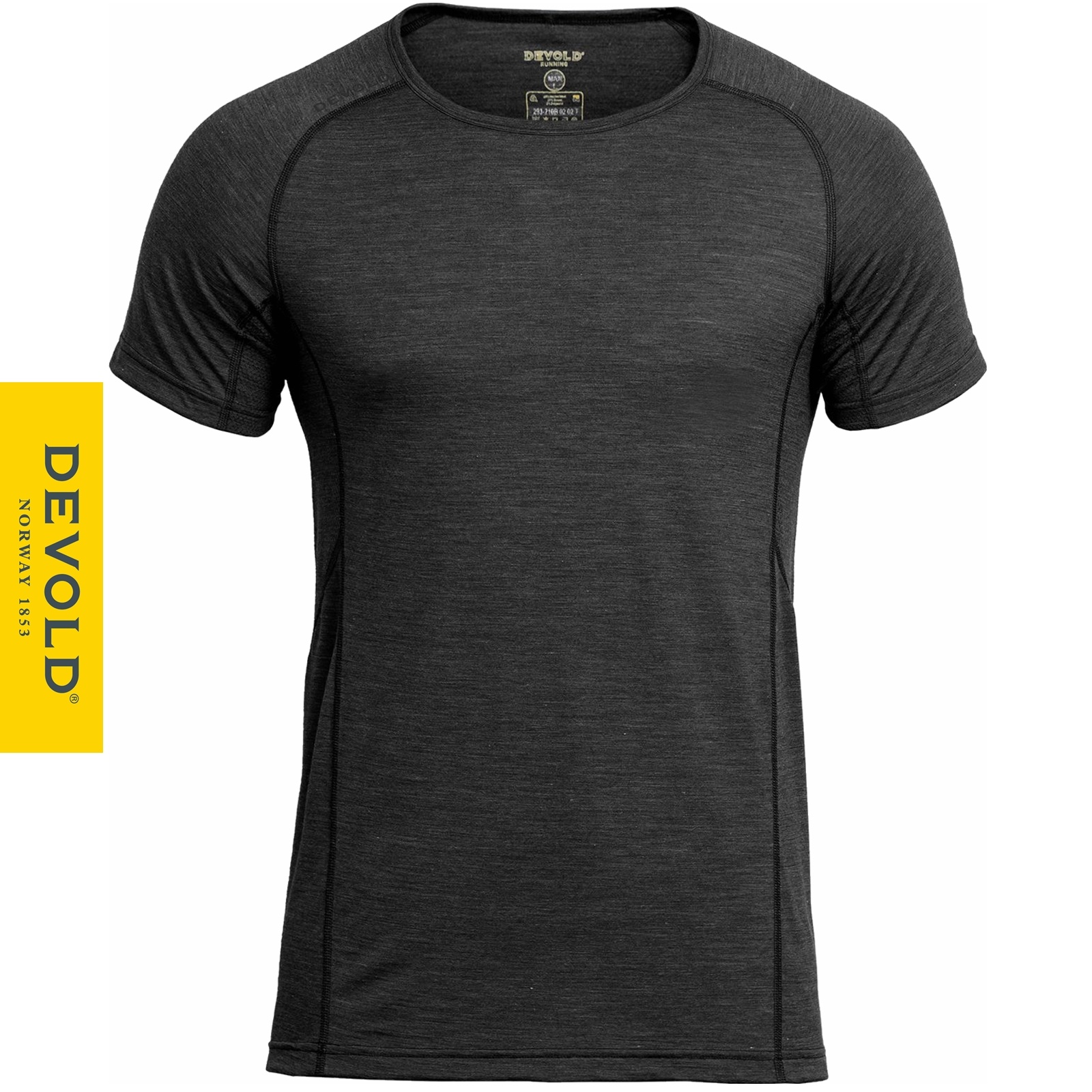 Devold of Norway Running heren thermo t-shirt met ronde hals
