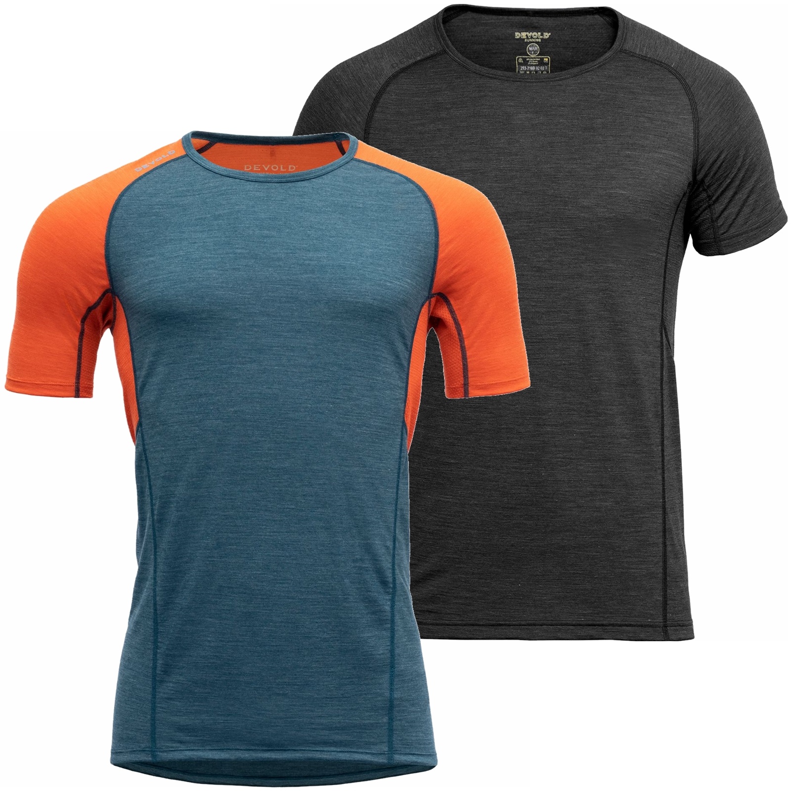 Devold of Norway Running heren thermo t-shirt met ronde hals