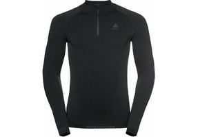 Odlo Performance Warm ECO heren thermoshirt met kraag en rits (MAAT S)
